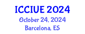 International Conference on Civil, Infrastructure and Urban Engineering (ICCIUE) October 24, 2024 - Barcelona, Spain