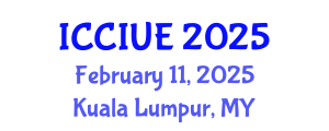 International Conference on Civil, Infrastructure and Urban Engineering (ICCIUE) February 11, 2025 - Kuala Lumpur, Malaysia