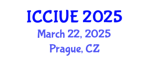 International Conference on Civil, Infrastructure and Urban Engineering (ICCIUE) March 22, 2025 - Prague, Czechia