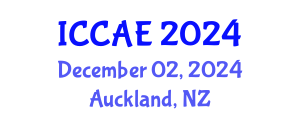 International Conference on Civil Society and Architectural Engineering (ICCAE) December 02, 2024 - Auckland, New Zealand