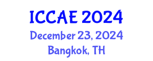 International Conference on Civil Society and Architectural Engineering (ICCAE) December 23, 2024 - Bangkok, Thailand