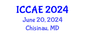 International Conference on Civil Society and Architectural Engineering (ICCAE) June 20, 2024 - Chisinau, Republic of Moldova