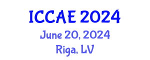 International Conference on Civil Society and Architectural Engineering (ICCAE) June 20, 2024 - Riga, Latvia