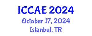 International Conference on Civil Society and Architectural Engineering (ICCAE) October 17, 2024 - Istanbul, Turkey