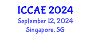 International Conference on Civil Society and Architectural Engineering (ICCAE) September 12, 2024 - Singapore, Singapore