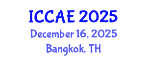 International Conference on Civil Society and Architectural Engineering (ICCAE) December 16, 2025 - Bangkok, Thailand