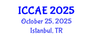 International Conference on Civil Society and Architectural Engineering (ICCAE) October 25, 2025 - Istanbul, Turkey