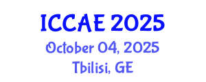 International Conference on Civil Society and Architectural Engineering (ICCAE) October 04, 2025 - Tbilisi, Georgia