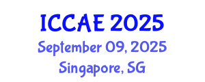 International Conference on Civil Society and Architectural Engineering (ICCAE) September 09, 2025 - Singapore, Singapore