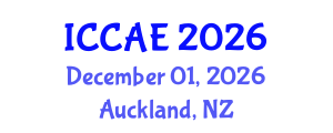 International Conference on Civil Society and Architectural Engineering (ICCAE) December 01, 2026 - Auckland, New Zealand International Conference on Civil Society and Architectural Engineering (ICCAE) December 01, 2026 - Auckland, New Zealand