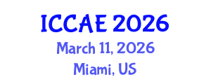 International Conference on Civil Society and Architectural Engineering (ICCAE) March 11, 2026 - Miami, United States