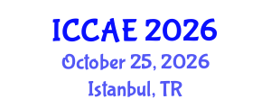 International Conference on Civil Society and Architectural Engineering (ICCAE) October 25, 2026 - Istanbul, Turkey