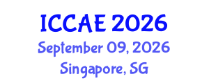 International Conference on Civil Society and Architectural Engineering (ICCAE) September 09, 2026 - Singapore, Singapore