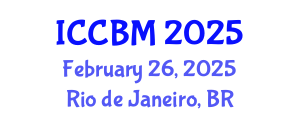 International Conference on Civil Society and Building Materials (ICCBM) February 26, 2025 - Rio de Janeiro, Brazil