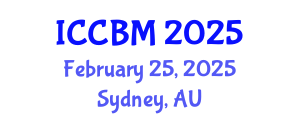 International Conference on Civil Society and Building Materials (ICCBM) February 25, 2025 - Sydney, Australia