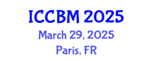 International Conference on Civil Society and Building Materials (ICCBM) March 29, 2025 - Paris, France