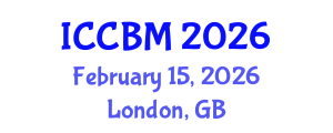 International Conference on Civil Society and Building Materials (ICCBM) February 15, 2026 - London, United Kingdom