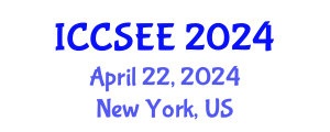 International Conference on Civil, Structural and Earthquake Engineering (ICCSEE) April 22, 2024 - New York, United States