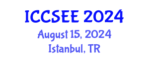 International Conference on Civil, Structural and Earthquake Engineering (ICCSEE) August 15, 2024 - Istanbul, Turkey