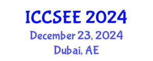 International Conference on Civil, Structural and Earthquake Engineering (ICCSEE) December 23, 2024 - Dubai, United Arab Emirates