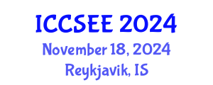 International Conference on Civil, Structural and Earthquake Engineering (ICCSEE) November 18, 2024 - Reykjavik, Iceland