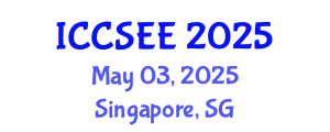 International Conference on Civil, Structural and Earthquake Engineering (ICCSEE) May 03, 2025 - Singapore, Singapore