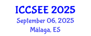International Conference on Civil, Structural and Earthquake Engineering (ICCSEE) September 06, 2025 - Málaga, Spain