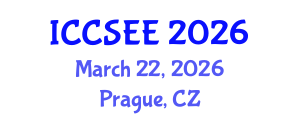 International Conference on Civil, Structural and Earthquake Engineering (ICCSEE) March 22, 2026 - Prague, Czechia