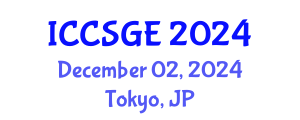 International Conference on Civil, Structural and Geoenvironmental Engineering (ICCSGE) December 02, 2024 - Tokyo, Japan