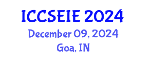 International Conference on Civil, Structural, Environmental and Infrastructure Engineering (ICCSEIE) December 09, 2024 - Goa, India