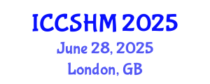 International Conference on Civil Structural Health Monitoring (ICCSHM) June 28, 2025 - London, United Kingdom
