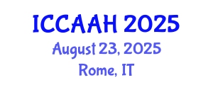 International Conference on Classical Archaeology and Ancient History (ICCAAH) August 23, 2025 - Rome, Italy