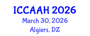 International Conference on Classical Archaeology and Ancient History (ICCAAH) March 30, 2026 - Algiers, Algeria International Conference on Classical Archaeology and Ancient History (ICCAAH) March 30, 2026 - Algiers, Algeria