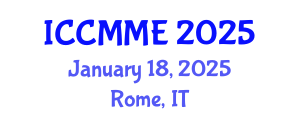 International Conference on Classical Music and Music Education (ICCMME) January 18, 2025 - Rome, Italy