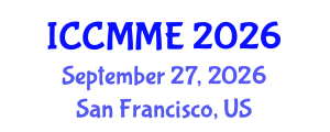 International Conference on Classical Music and Music Education (ICCMME) September 27, 2026 - San Francisco, United States