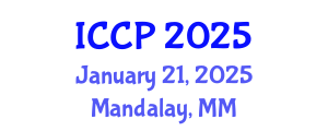 International Conference on Cleaner Production (ICCP) January 21, 2025 - Mandalay, Myanmar