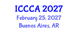 International Conference on Climate Change Adaptation (ICCCA) February 25, 2027 - Buenos Aires, Argentina