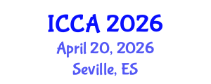 International Conference on Climate Change and Agroecology (ICCA) April 20, 2026 - Seville, Spain International Conference on Climate Change and Agroecology (ICCA) April 20, 2026 - Seville, Spain