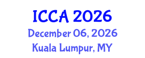 International Conference on Climate Change and Agroecology (ICCA) December 06, 2026 - Kuala Lumpur, Malaysia International Conference on Climate Change and Agroecology (ICCA) December 06, 2026 - Kuala Lumpur, Malaysia