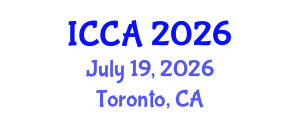 International Conference on Climate Change and Agroecology (ICCA) July 19, 2026 - Toronto, Canada