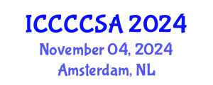 International Conference on Climate Change and Climate-Smart Agriculture (ICCCCSA) November 04, 2024 - Amsterdam, Netherlands