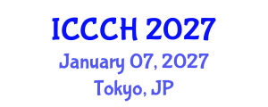 International Conference on Climate Change and Humanity (ICCCH) January 07, 2027 - Tokyo, Japan International Conference on Climate Change and Humanity (ICCCH) January 07, 2027 - Tokyo, Japan