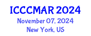 International Conference on Climate Change Mitigation, Adaptation and Resilience (ICCCMAR) November 07, 2024 - New York, United States