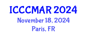 International Conference on Climate Change Mitigation, Adaptation and Resilience (ICCCMAR) November 18, 2024 - Paris, France