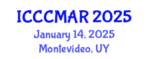 International Conference on Climate Change Mitigation, Adaptation and Resilience (ICCCMAR) January 14, 2025 - Montevideo, Uruguay