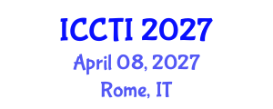 International Conference on Climate Change: Threats and Impacts (ICCTI) April 08, 2027 - Rome, Italy International Conference on Climate Change: Threats and Impacts (ICCTI) April 08, 2027 - Rome, Italy