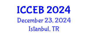 International Conference on Climate, Environment and Biosciences (ICCEB) December 23, 2024 - Istanbul, Turkey