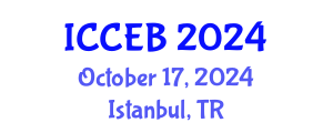International Conference on Climate, Environment and Biosciences (ICCEB) October 17, 2024 - Istanbul, Turkey