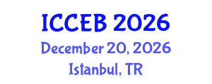 International Conference on Climate, Environment and Biosciences (ICCEB) December 20, 2026 - Istanbul, Turkey