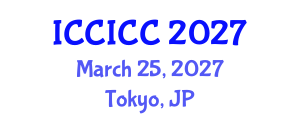 International Conference on Climate Informatics and Climate Change (ICCICC) March 25, 2027 - Tokyo, Japan
